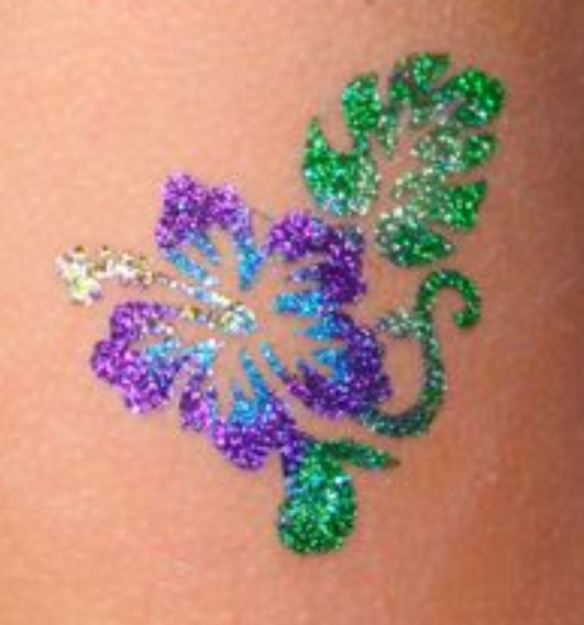 Glitzer Tattoo